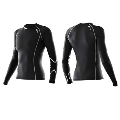 2XU kompressions langarm-top thermal Schwarz Damen WA2003a 2015 2XUWA2003a